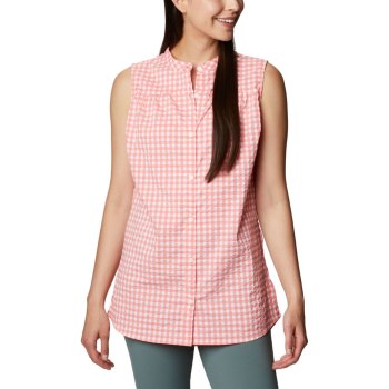 Columbia Cherry Creek Lane Sleeveless Tunic, Camiseta Sin Manga Rosas Para Mujer | 085173-TEZ